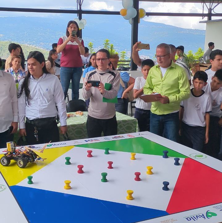 Foto pista de referencia a recolector de objetos